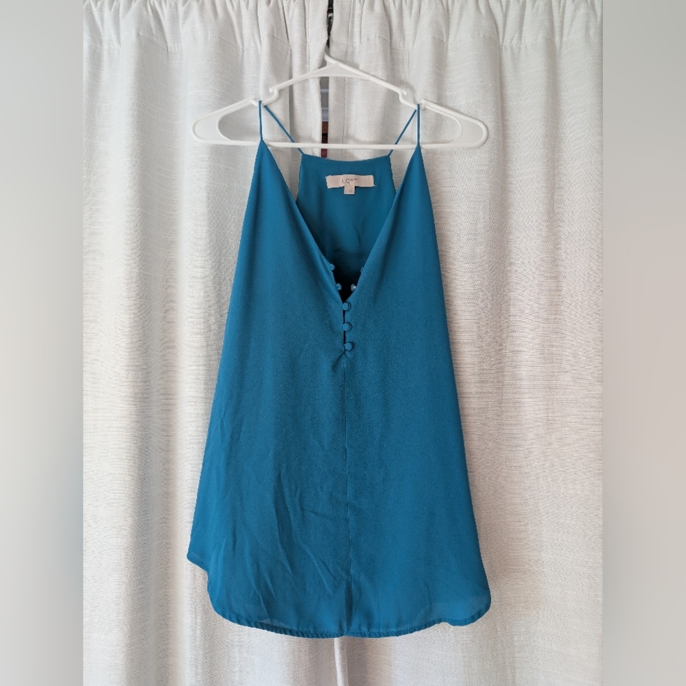 LOFT Teal Camisole Top